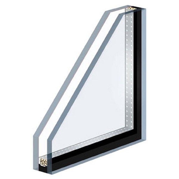Isolatieglas in modern kozijn