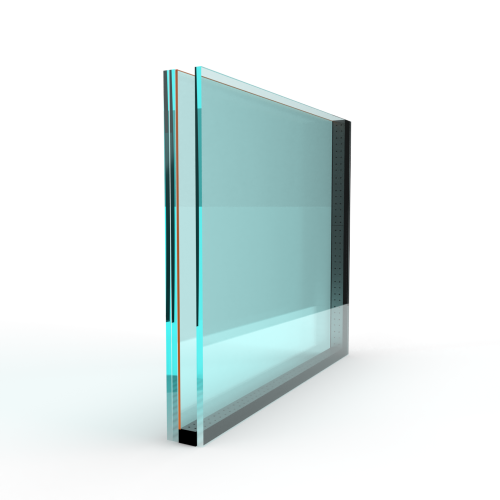 Veiligheidsglas in kozijn