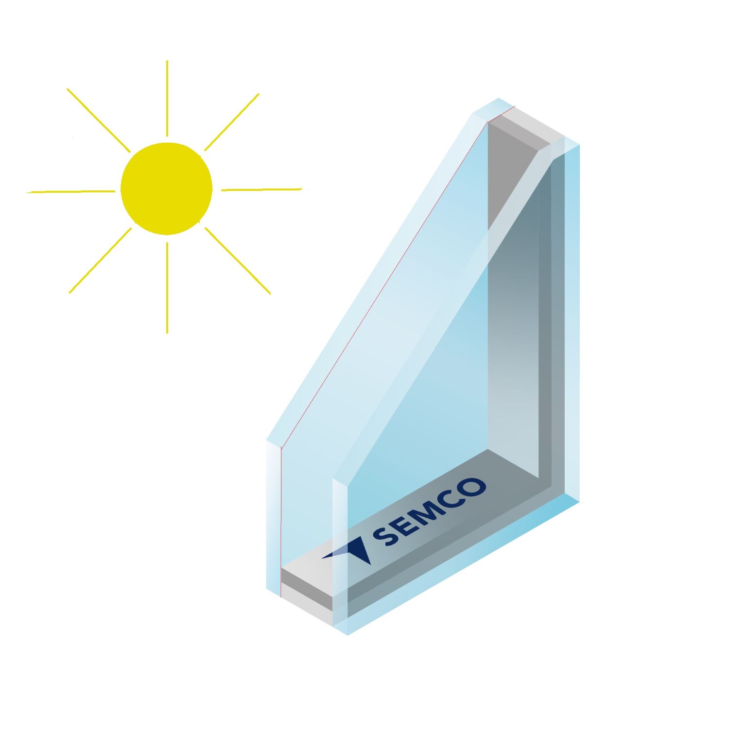 Zonwerend glas in woning